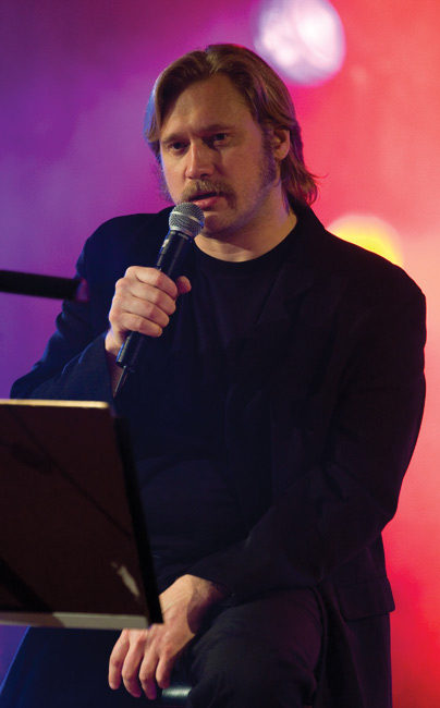 Samuli Edelmann 2008
Avainsanat: Samuli Edelmann Yleisessä saunassa konserttitalo Juha Vainio Kotka yleisö tulkita näyttelijä