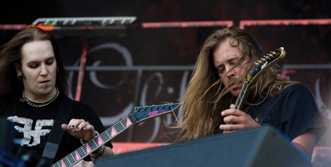 Alexi Laiho ja Roope Latvala
Children of Bodom -kitaristi, Tampere 2008.
Avainsanat: Children of Bodom Sauna Open air metal festival Alexi Laiho Markku Uula Aleksi soolo kitaristi Roope Latvala