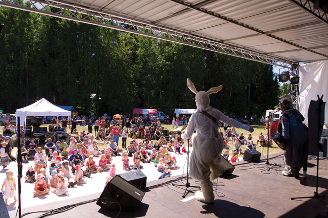 Pommi ja Gommi Löytyssä
Löytty Open Air, Kouvola 2010
Avainsanat: Pommi ja Gommi M. A. Numminen PedroHietanen yleisö lapset jänis kissa Löytty Open Air Elimäki Kouvola
