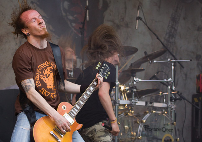 Tykitystä
Saunassa
Avainsanat: Profane Omen Sauna open air metal festival Tampere