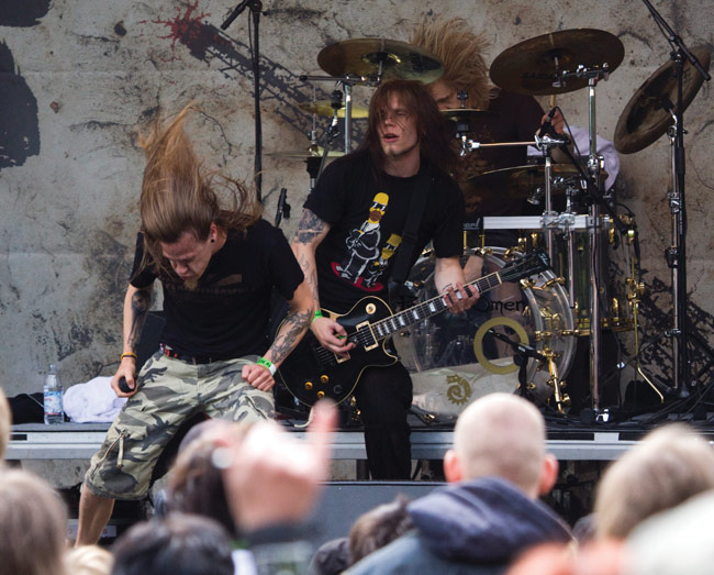 Saunahässäkkää
Profane Omen, Sauna open air, Tampere 2009.
Avainsanat: Profane Omen Sauna open air metal festival Tampere