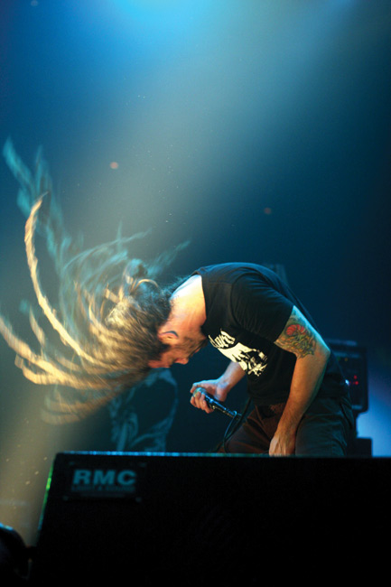 Tukka lentää
Brian Fair
Avainsanat: Shadows Fall Black Crusade Helsinki Jäähalli Brian Fair pitkätukka rastat rcm