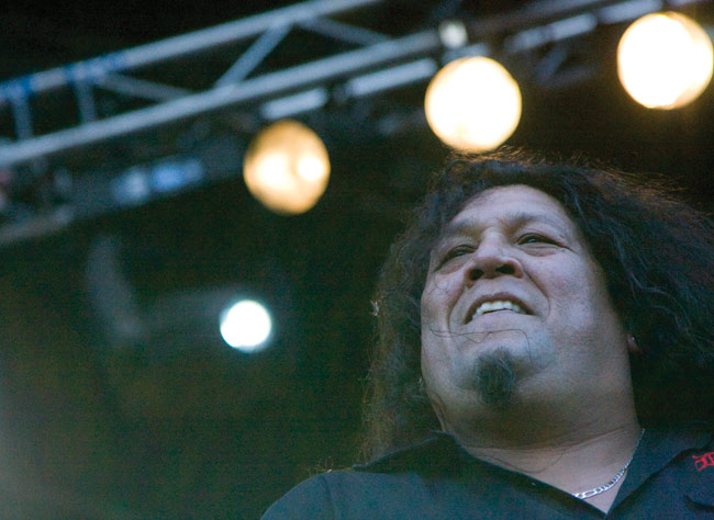 Chuck Billy
Testament, Tampere 2008.
Avainsanat: Sauna open air metal festivat festari Tampere Testament Chuck Billy thrash metal legenda